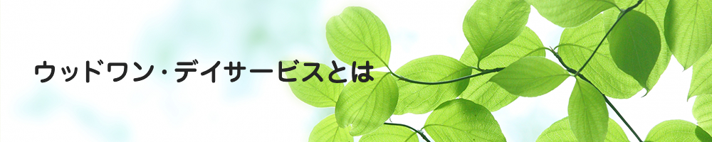 ウッドワン・デイサービスとは